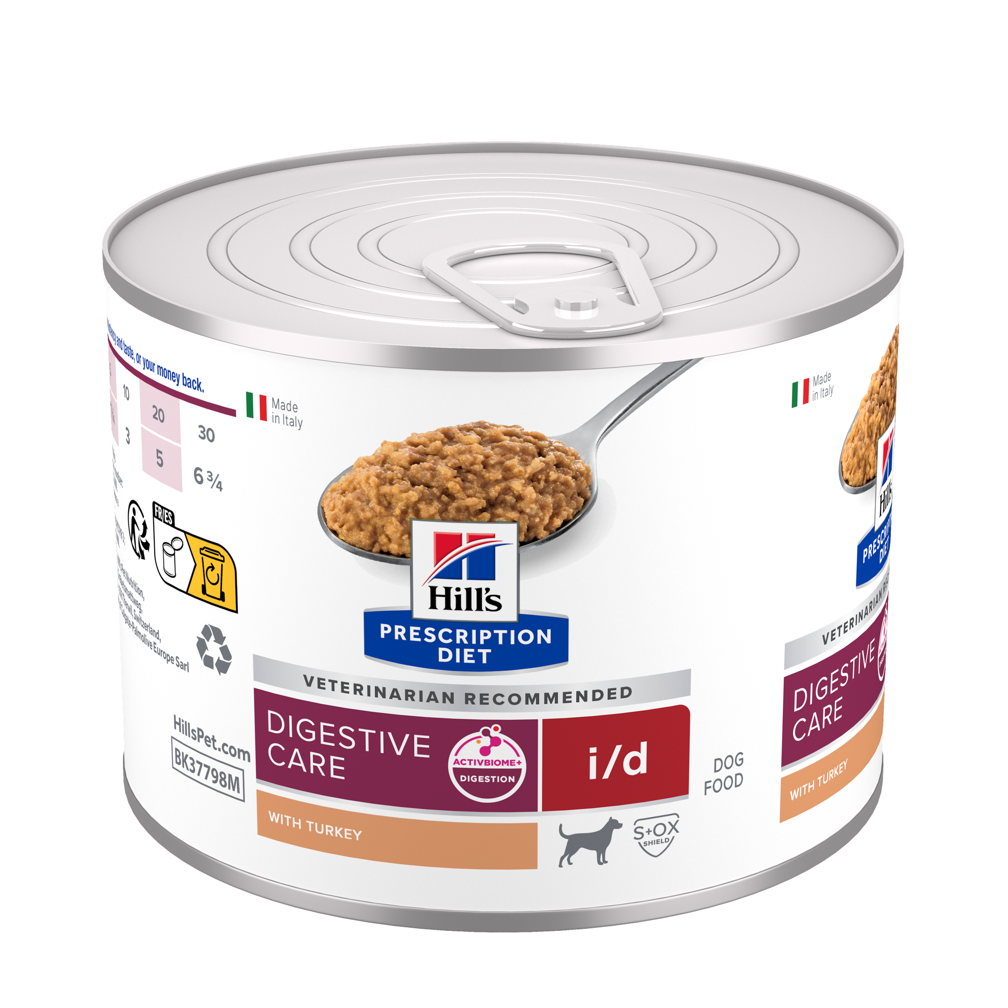 Alimento húmedo para perro Hill's Prescription Diet i/d Digestive Care con Pavo
