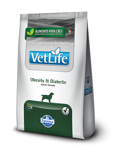 Alimento para perro Vet Life Obesity Diabetic 2 kg
