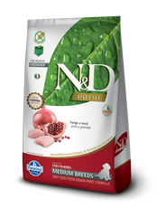 Alimento para perro N&D Prime Medium Puppy Pollo y Granada 2.5 kg