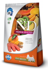 Alimento para perro N&D Tropical Selection Mini Adult Salmón y Frutas Tropicales 2 kg