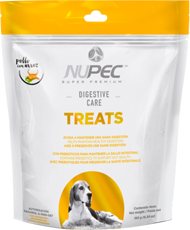 Snack para perro Nupec Digestive Care Treats Pollo con Arroz 380 g