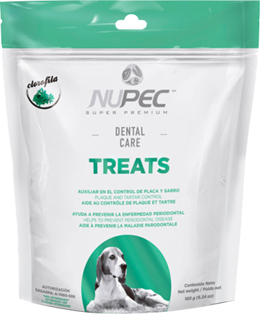 Snack para perro Nupec Dental Care Treats Clorofila 380 g