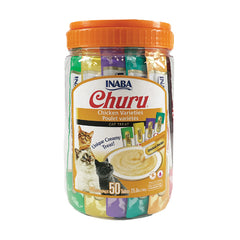 Snack para gato Inaba Churu Varieties 50 Tubos x 14 g (700 g)