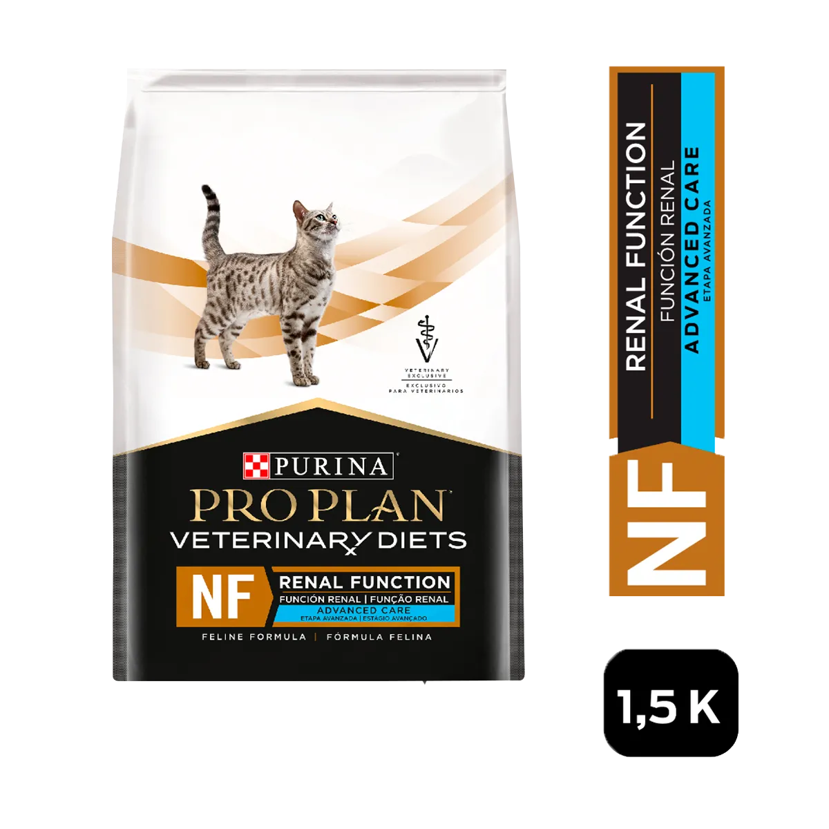 Alimento para Gato Purina Pro Plan Veterinary Diets NF Renal Function Advanced Care 1.5 kg