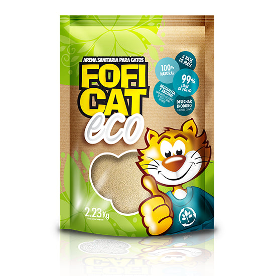 Arena para Gatos Fofi Cat Eco 2.3 kg