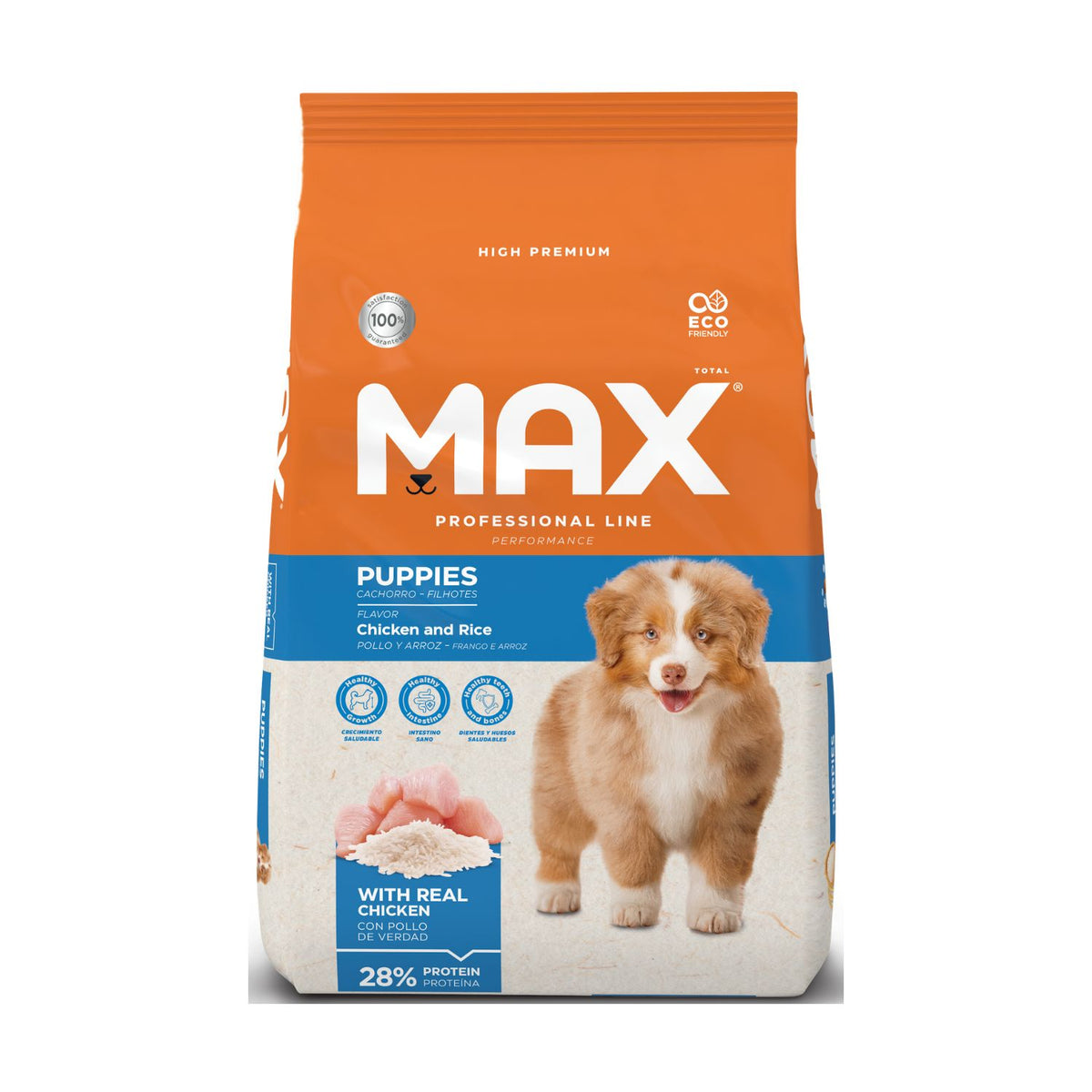 Alimento para Perro Cachorro Max Professional Line Puppies Pollo y Arroz 2kg