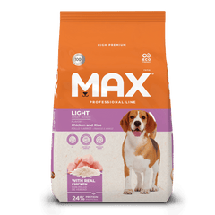 Alimento para Perro Adulto Max Professional Line Light Pollo y Arroz