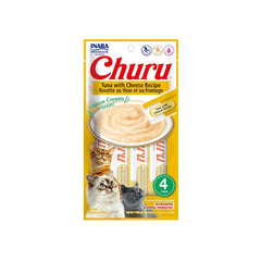 Snack para gato Inaba Churu Tuna Cheese Recipe (4 piezas x 14g)