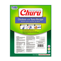 Snack para perro Inaba Churu 8 piezas - pollo con atún 160 g