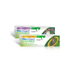 Atiparasitario  Nexgard combo para gatos entre los 2.5kg y 7.5kg