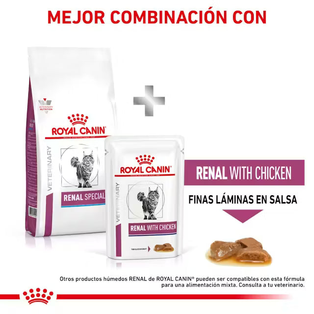Alimento para gato Royal Canin Veterinary Renal Special 2kg