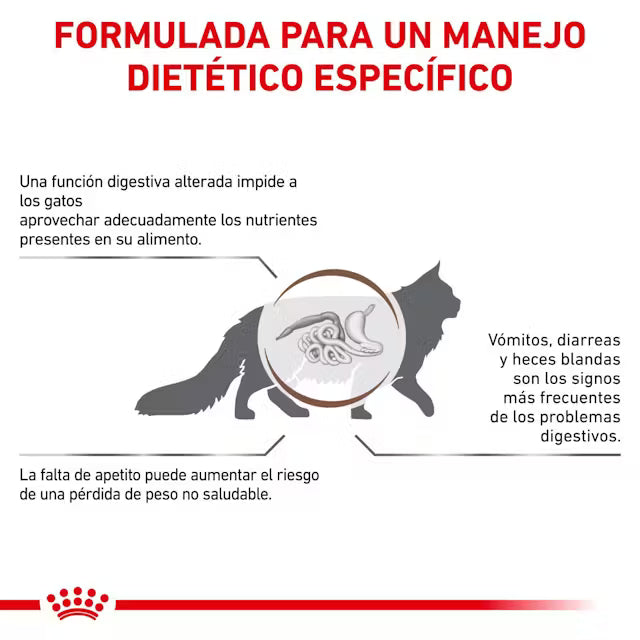 Alimento para gato Royal Canin Veterinary Gastrointestinal 2kg