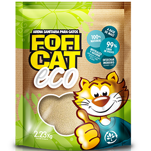 Arena para gato FOFICAT ecológica 2.27 kg