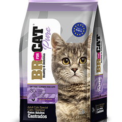 Alimento para gato BR adulto castrado