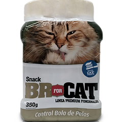 Snack para gato BR control bolas de pelo en bombonera