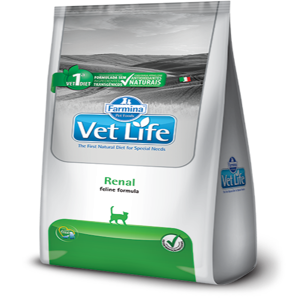 Alimento para gato Vet Life Feline Renal 2 kg