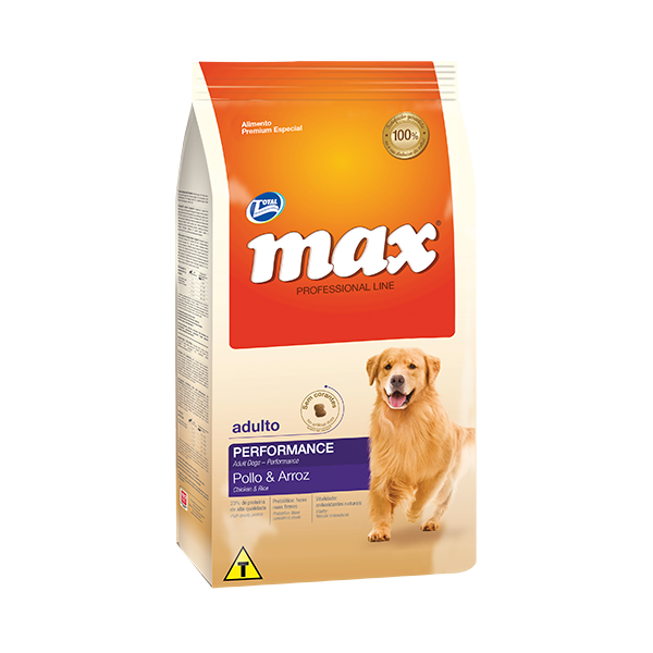 Alimento para perro Max Adult Performance Pollo
