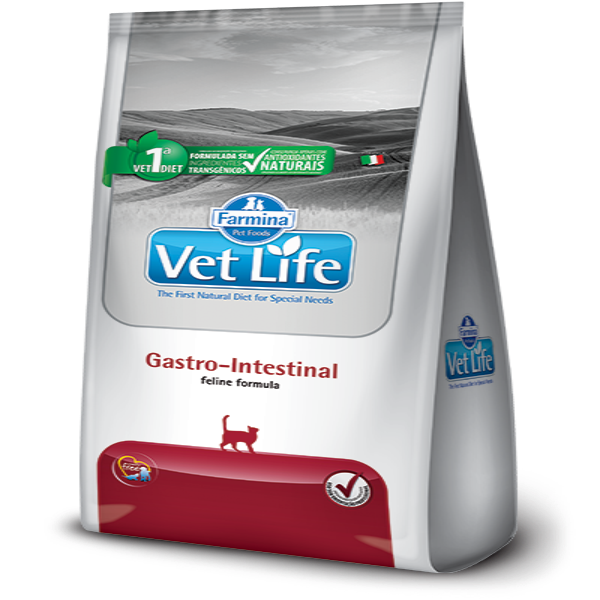 Alimento para gato Vet Life Feline Gastro Intestinal 2 kg