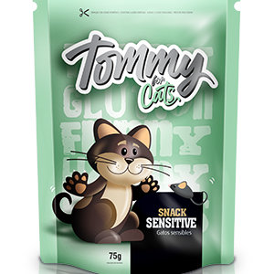 Snack para gato Tommy Sensitive 75 g