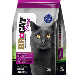 Alimento para gato adulto BR Pure sabor pollo