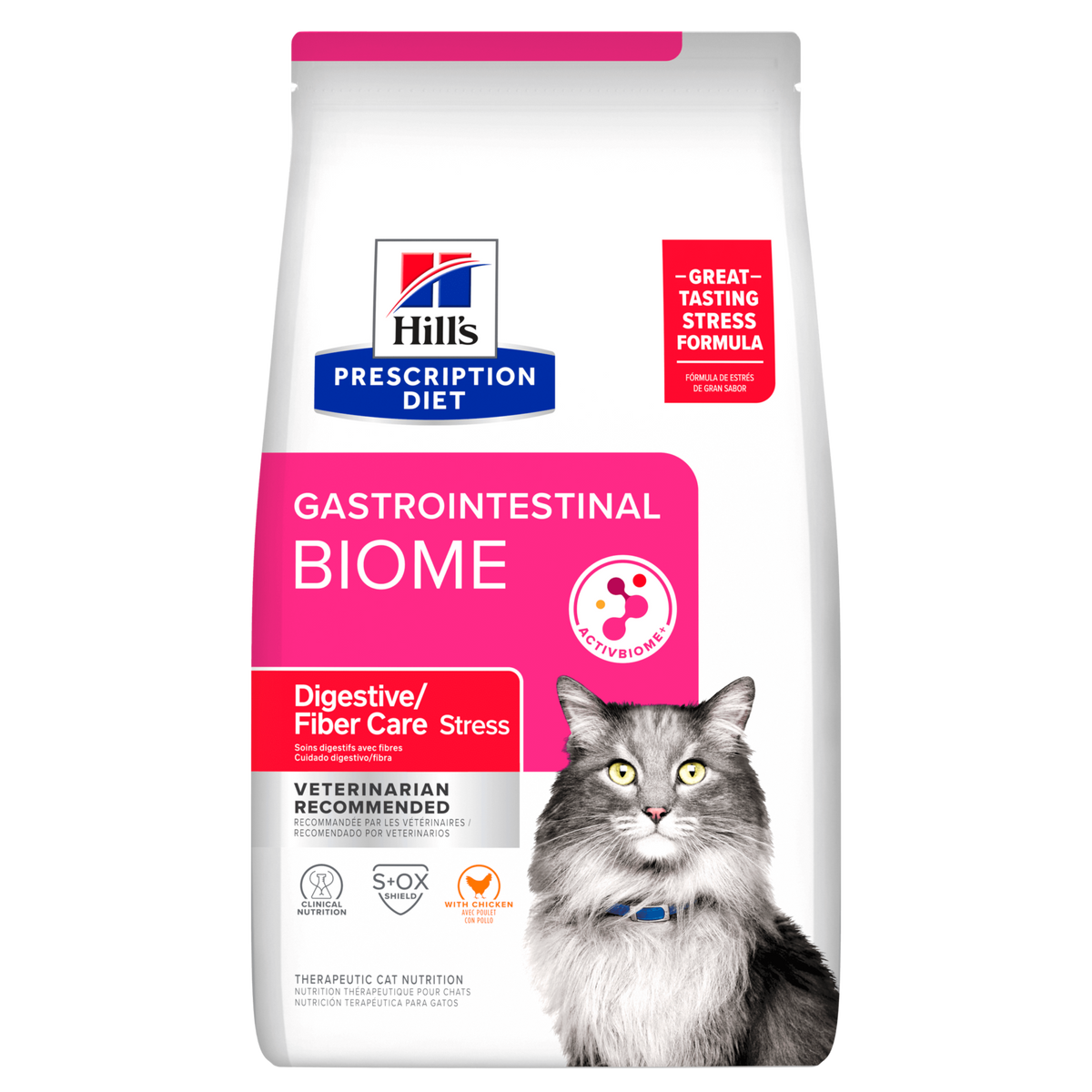 Alimento para gato Hill's Prescription Diet Gastrointestinal Biome 1.8kg