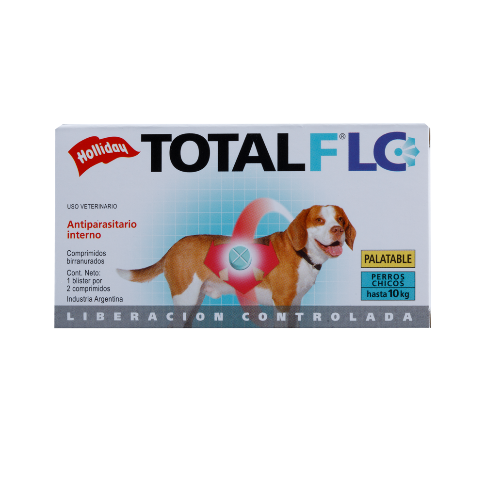 Antiparasitario interno Total FULL FLC para perro pequeño – 2 comprimidos