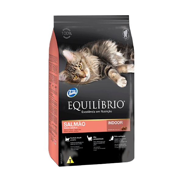 Alimento para gato adulto Equilíbrio Salmón 1.5 kg