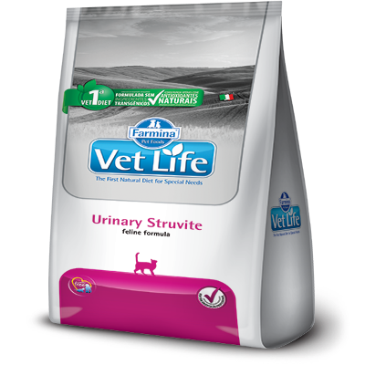 Alimento para gato Vet Life Feline Urinary Struvite 2 kg