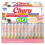 Caja Churu Snack Para Gato Variedad de Atún Inaba – 60 unidades x 14 g