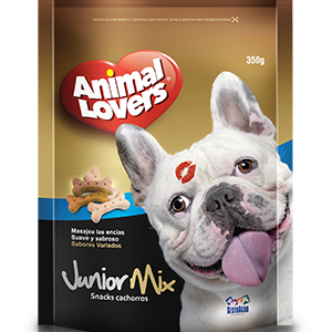 Galleta para perro cachorro Animal Lovers Junior Mix 350 g