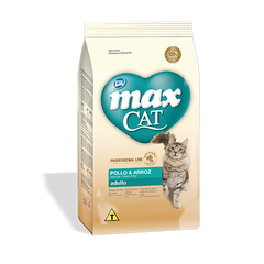Alimento para gato adulto Max Professional Line Pollo y Arroz 1 kg