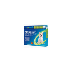Antiparasitario Nexgard Spectra Perros  7.5-15Kg